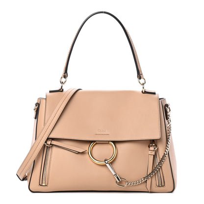 Chloe Calfskin Medium Faye Day Shoulder Bag Blush Nude 1 of 4