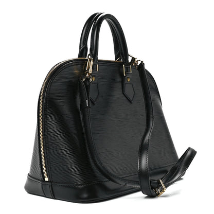 Louis Vuitton Epi Alma PM Black 3 of 12