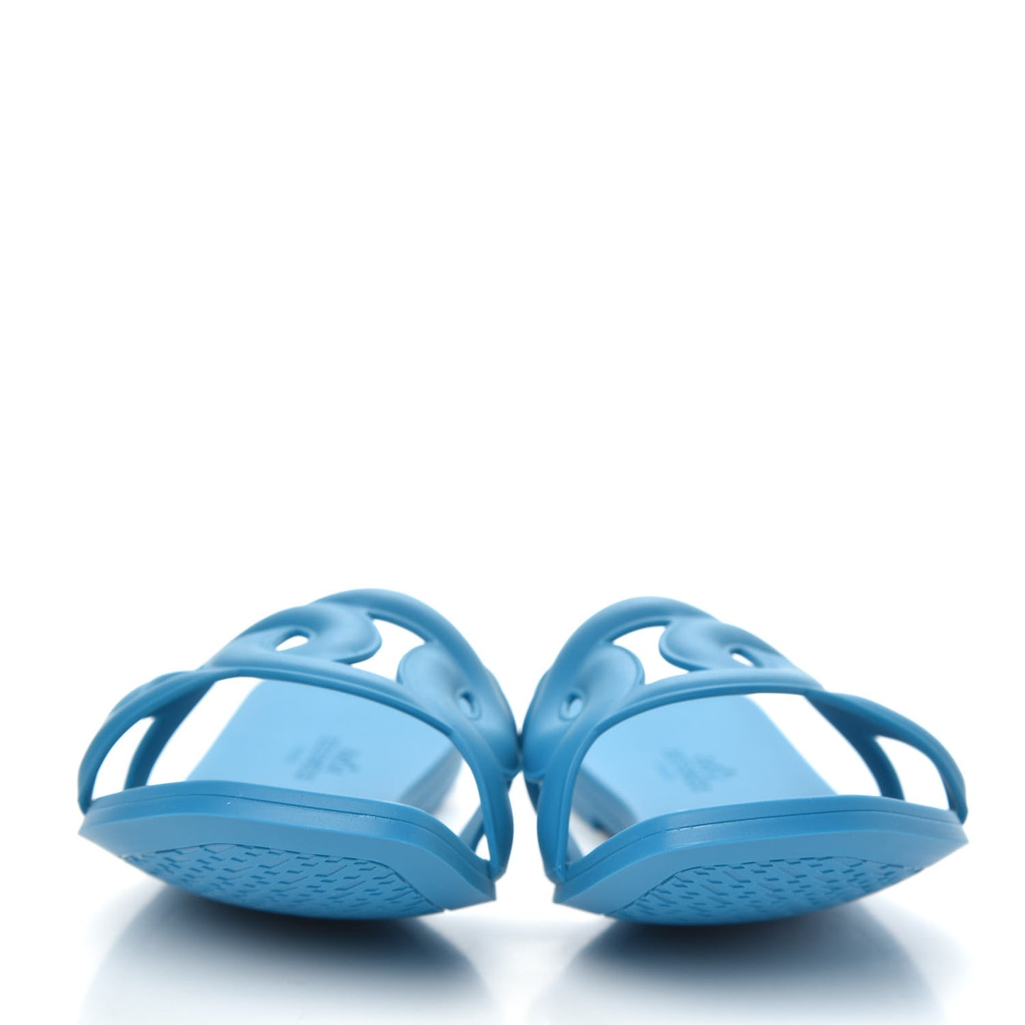 Rubber Aloha Sandals 37 Bleu Vif
