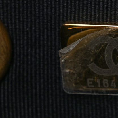 Chanel Lambskin Quilted Braided CC Accordion Flap Bag Black 7 of 11