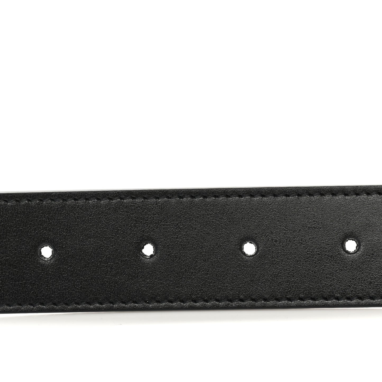 Plutone Calfskin Plaque GG 30mm Belt 90 36 Black