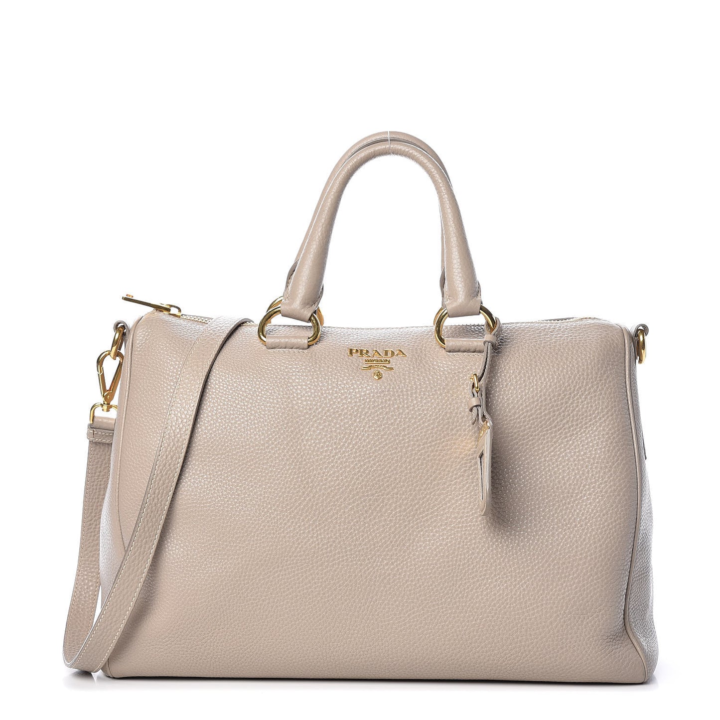 Vitello Daino Bauletto Tote Pomice