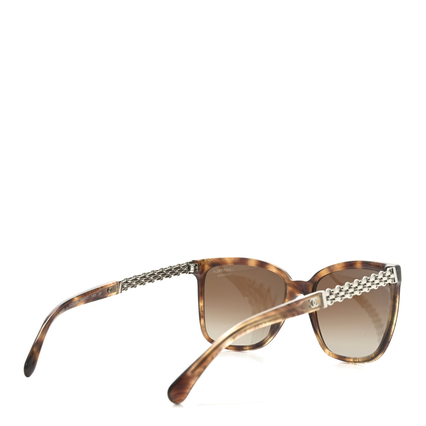 Polarized Square Chain PSunglasses 5325 Tortoise