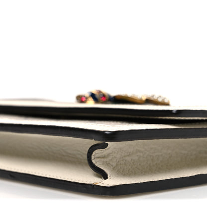 Gucci GG Supreme Monogram Web Queen Margaret Chain Wallet White 9 of 9
