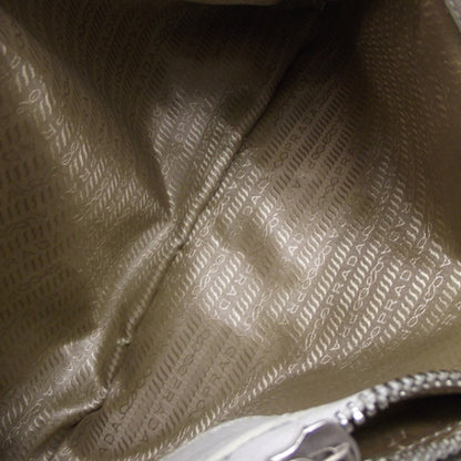 Prada Vitello Daino Tote Shoulder Bag Bianco 6 of 9