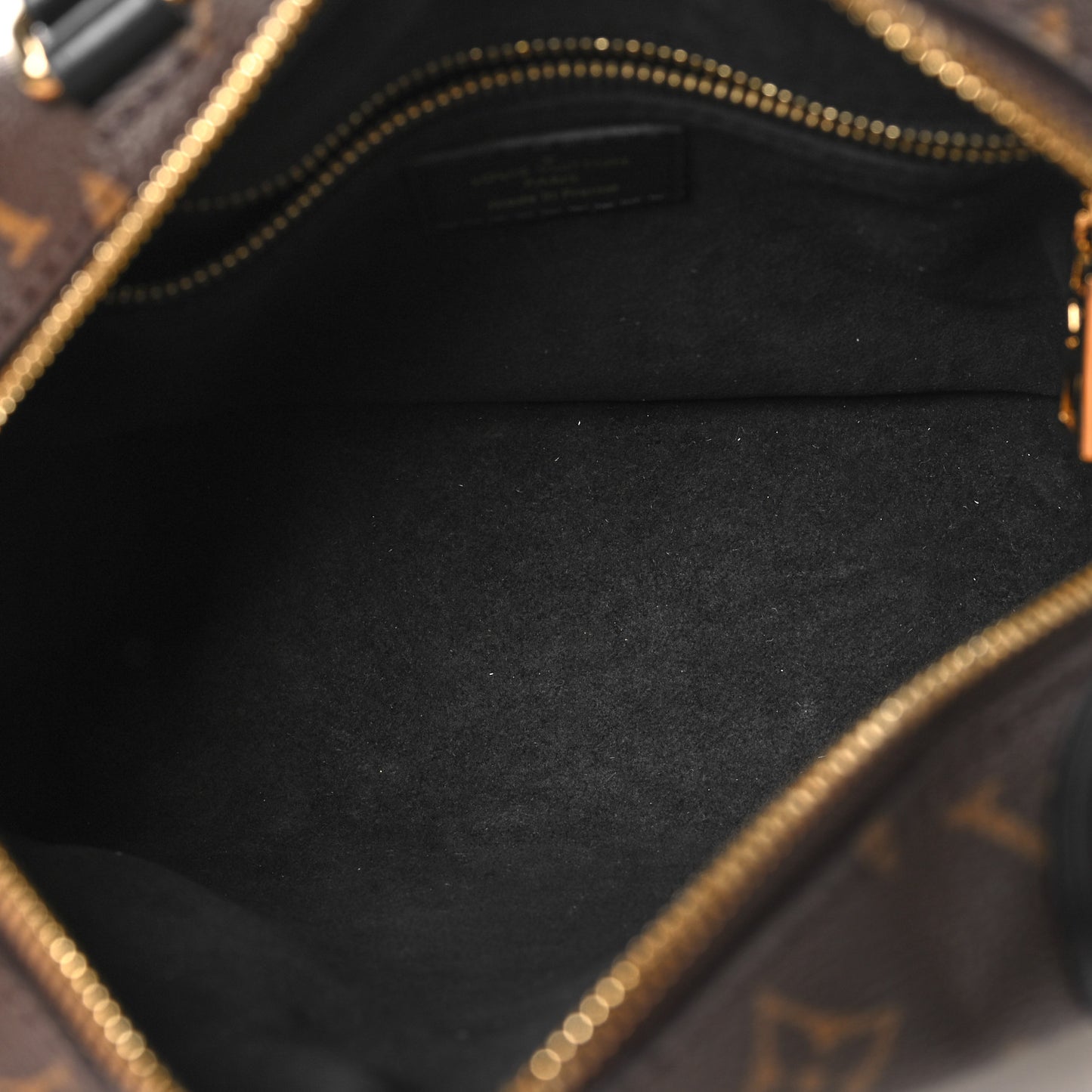 Monogram Petite Malle Souple Black