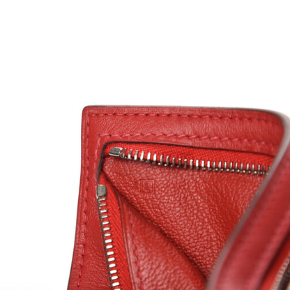 Hermes Swift Zip Zap Key Case Vermillion 6 of 7