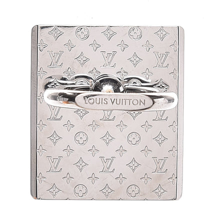 Louis Vuitton Nanogram Phone Ring Holder Silver 1 of 8