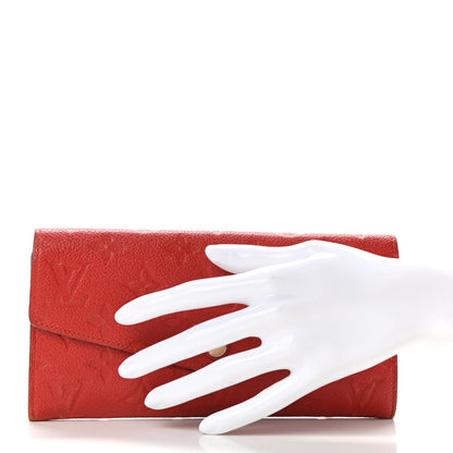 Louis Vuitton Empreinte Curieuse Wallet Cherry 2 of 10