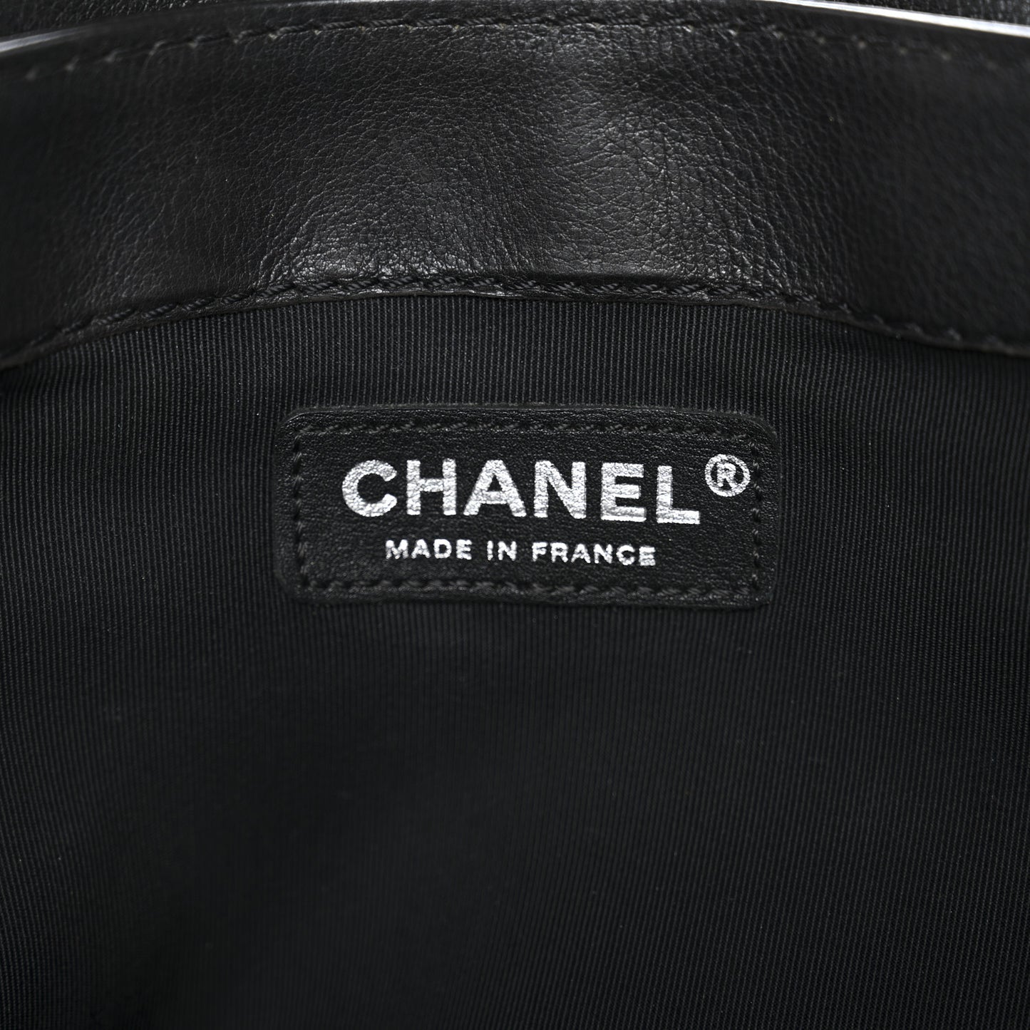 Calfskin Large Boy Reverso Flap Black