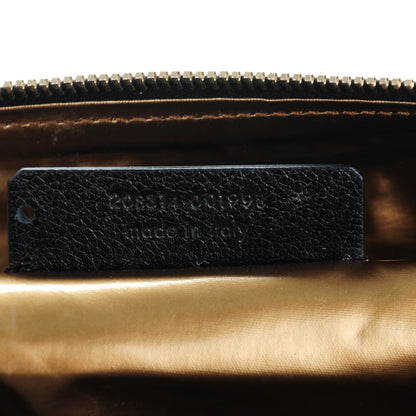 Saint Laurent Calfskin Medium Easy Sac Black Gold 7 of 8
