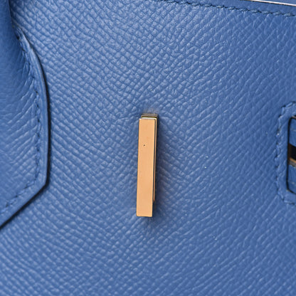 Hermes Epsom Birkin 30 Bleu 15 of 31