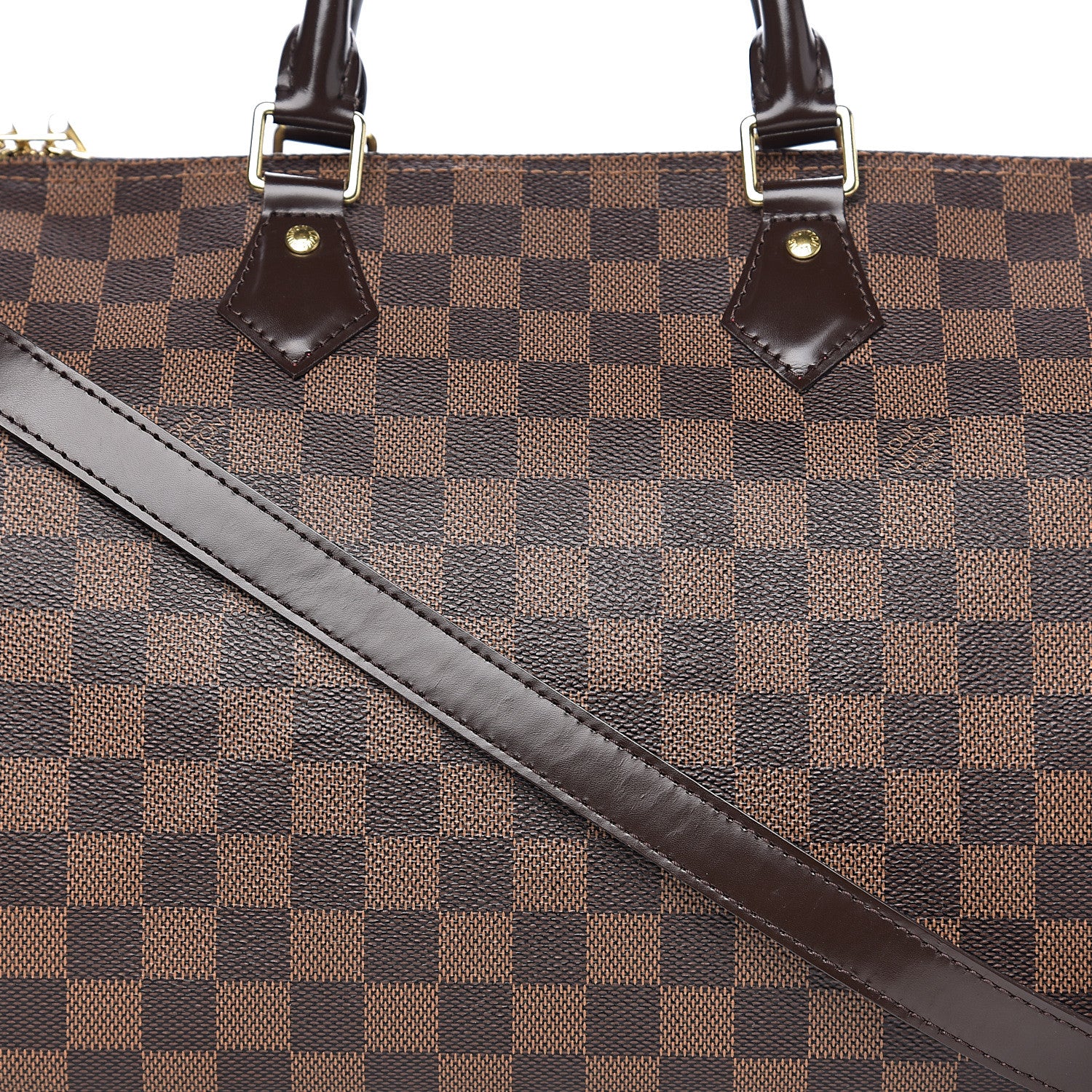 Louis Vuitton Damier Ebene Speedy Bandouliere 30 9 of 9