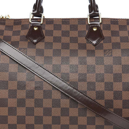 Louis Vuitton Damier Ebene Speedy Bandouliere 30 9 of 9