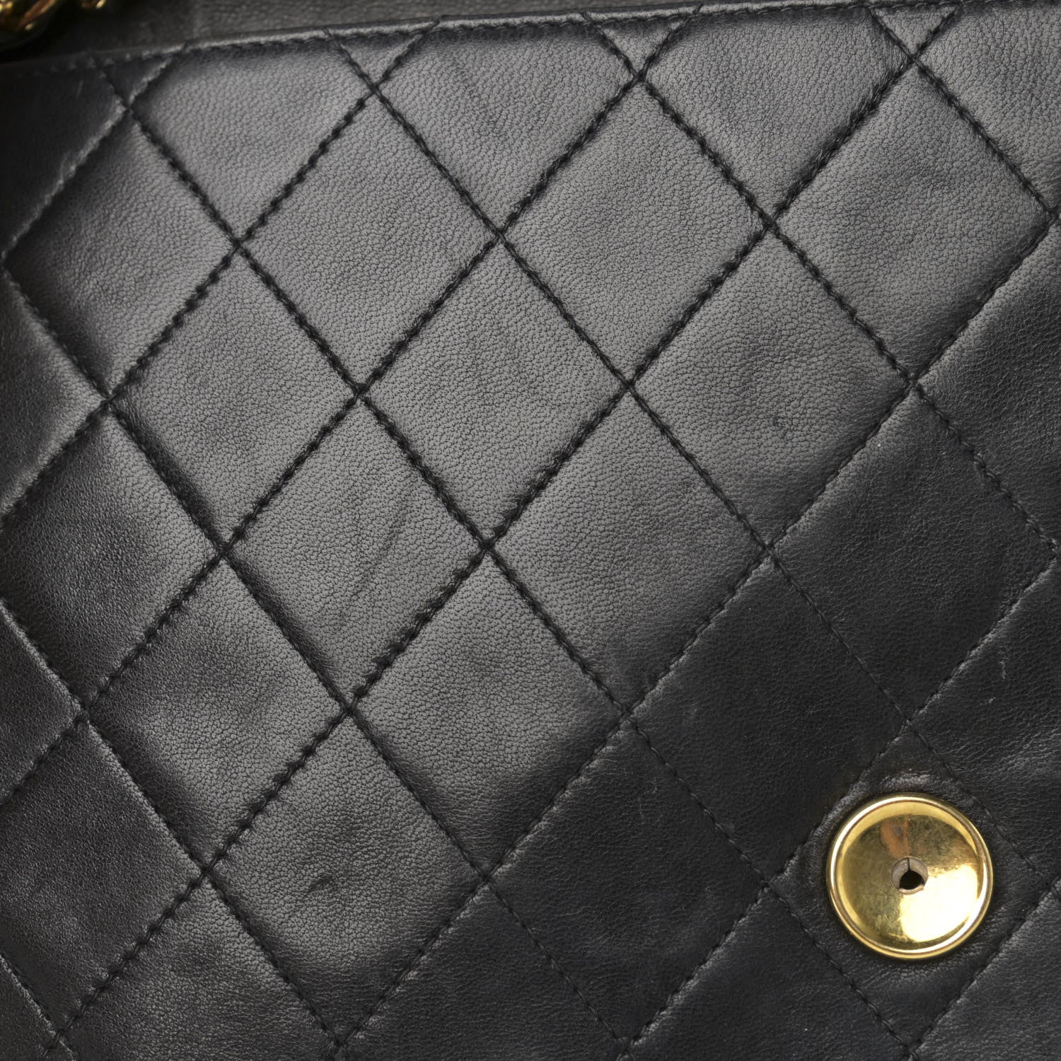 Chanel Lambskin Quilted Medium Single Flap Black 15 of 18
