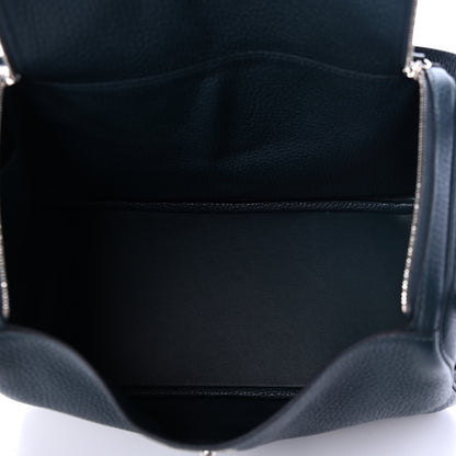Hermes Taurillon Clemence Lindy 26 Vert Cypress 4 of 4