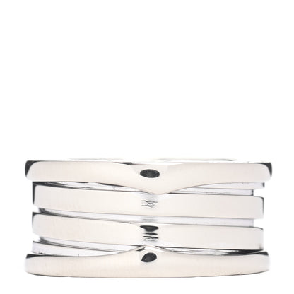 Bulgari 18K White Gold B.Zero1 Three-Band Ring 52 6 1 of 5