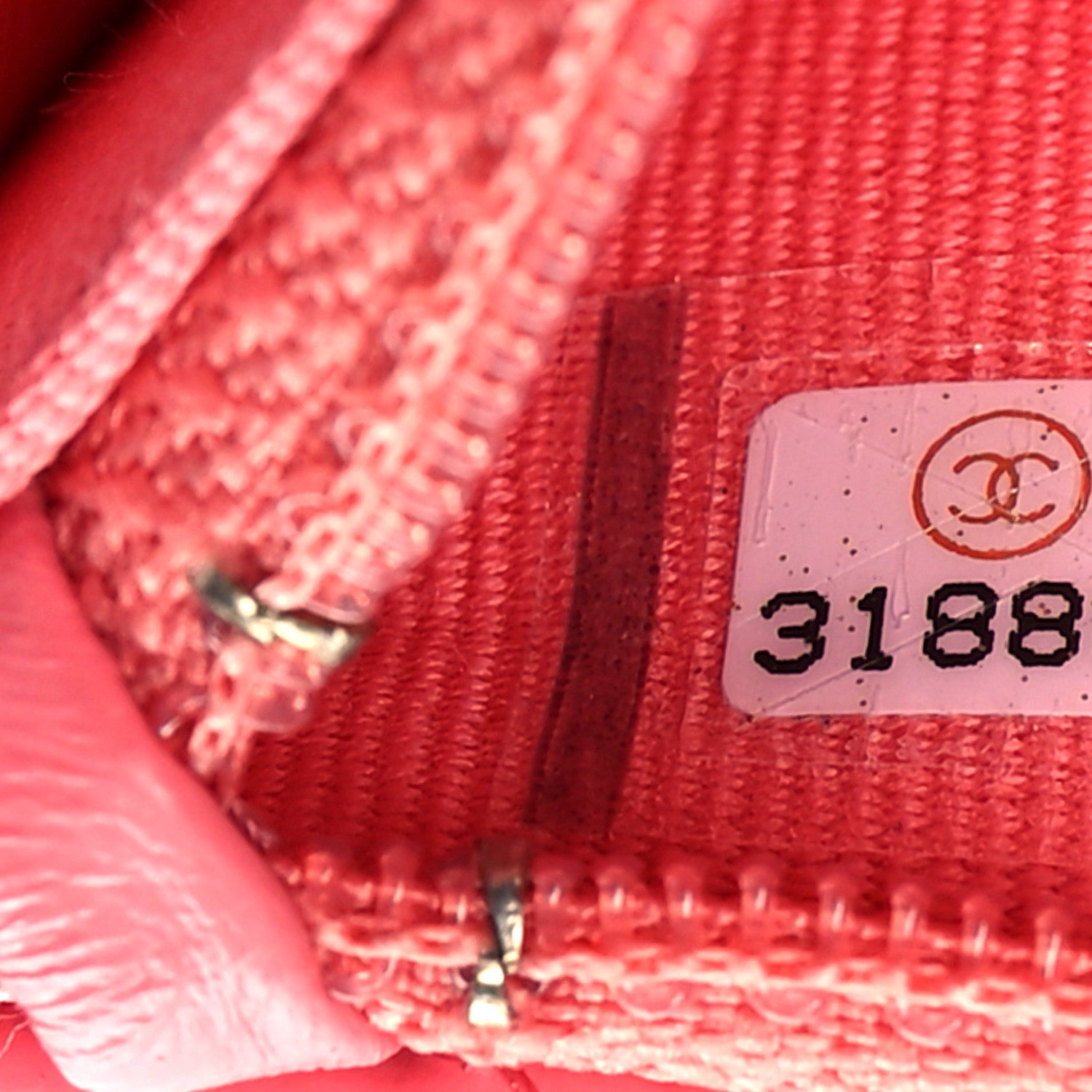 Chanel Lambskin Enamel Quilted Pending Clutch With Chain Pink 6 of 10