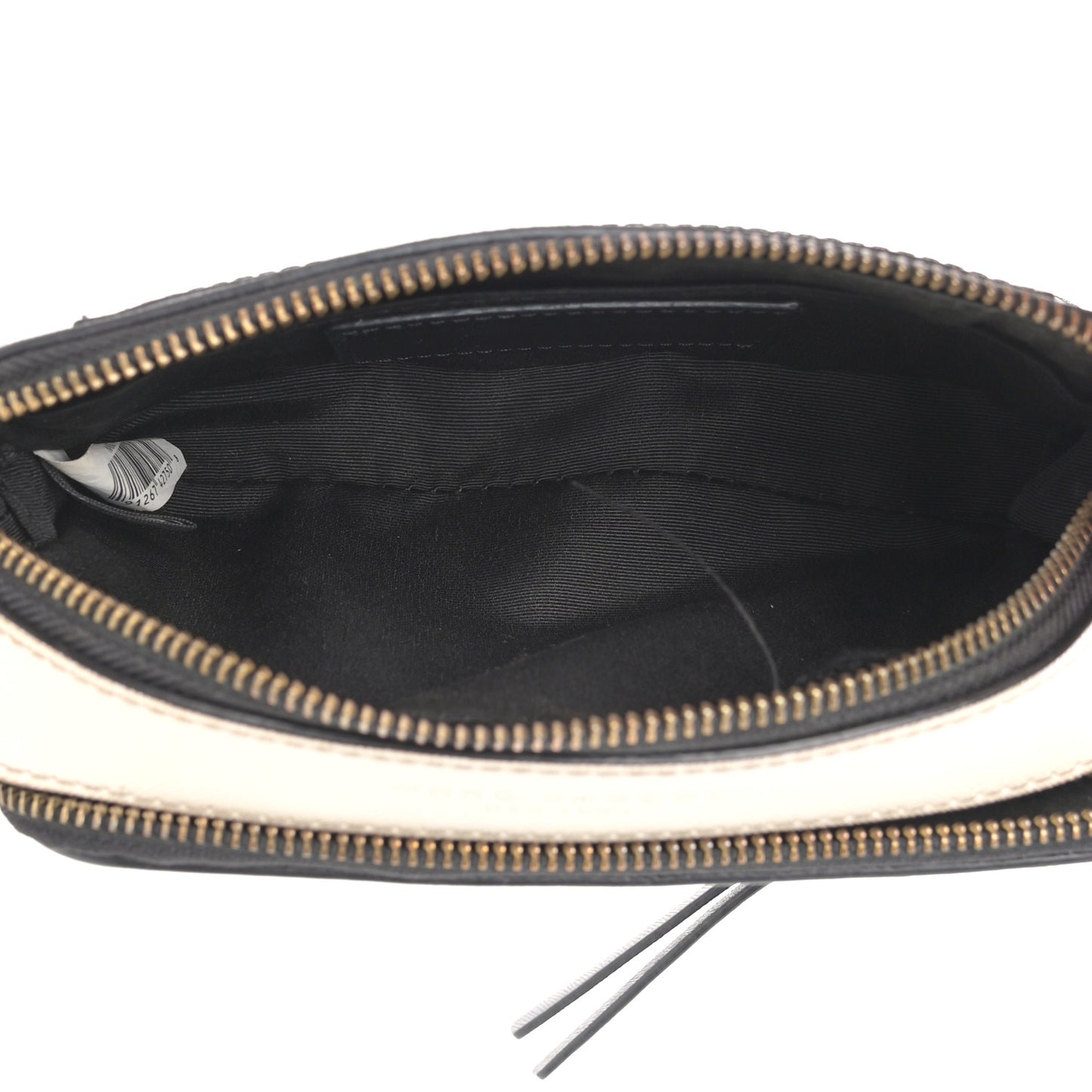 Saffiano Snapshot Camera Bag Black Grey