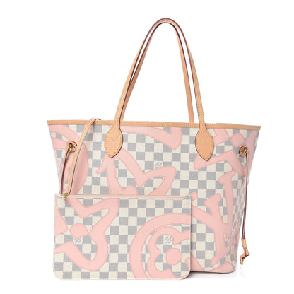 Louis Vuitton Damier Azur Tahitienne Neverfull MM 1 of 11