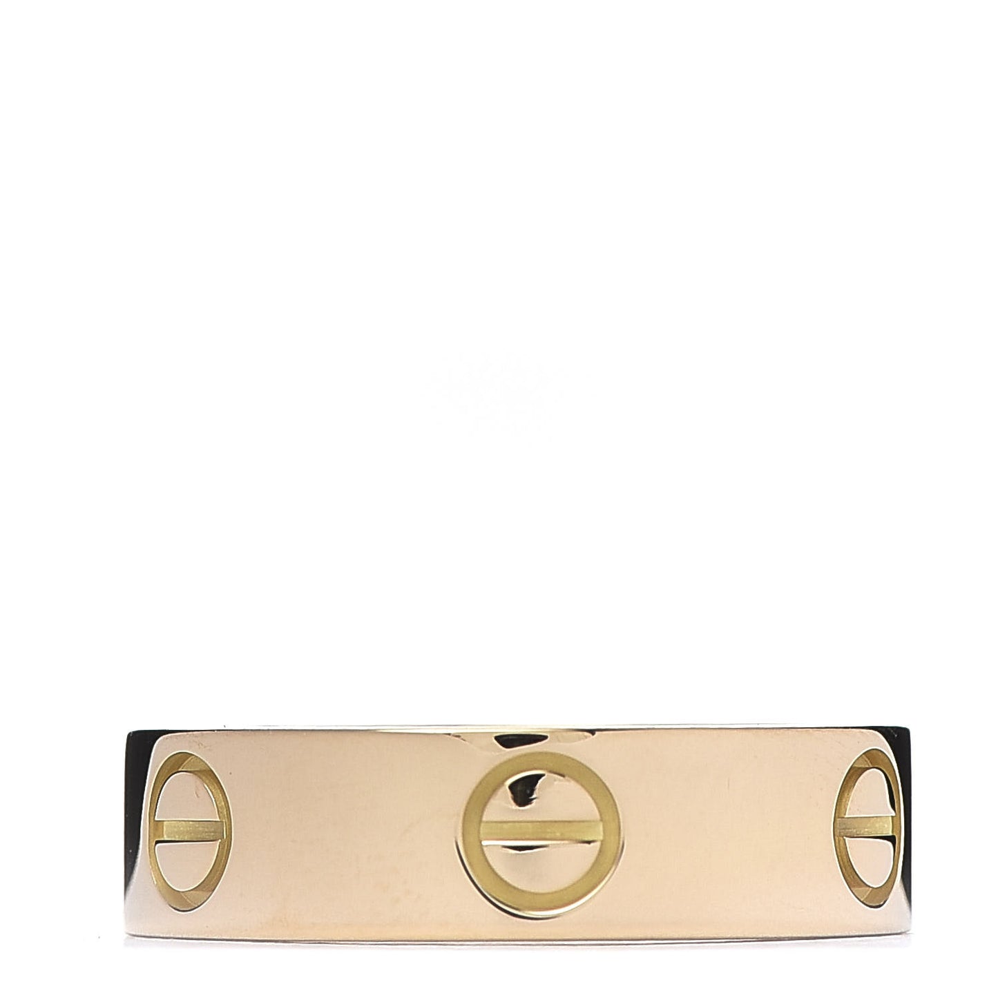 18K Yellow Gold 5.5mm LOVE Ring 56 7.5