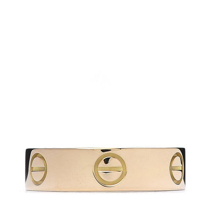Cartier 18K Yellow Gold 5.5mm LOVE Ring 56 7.5 3 of 5