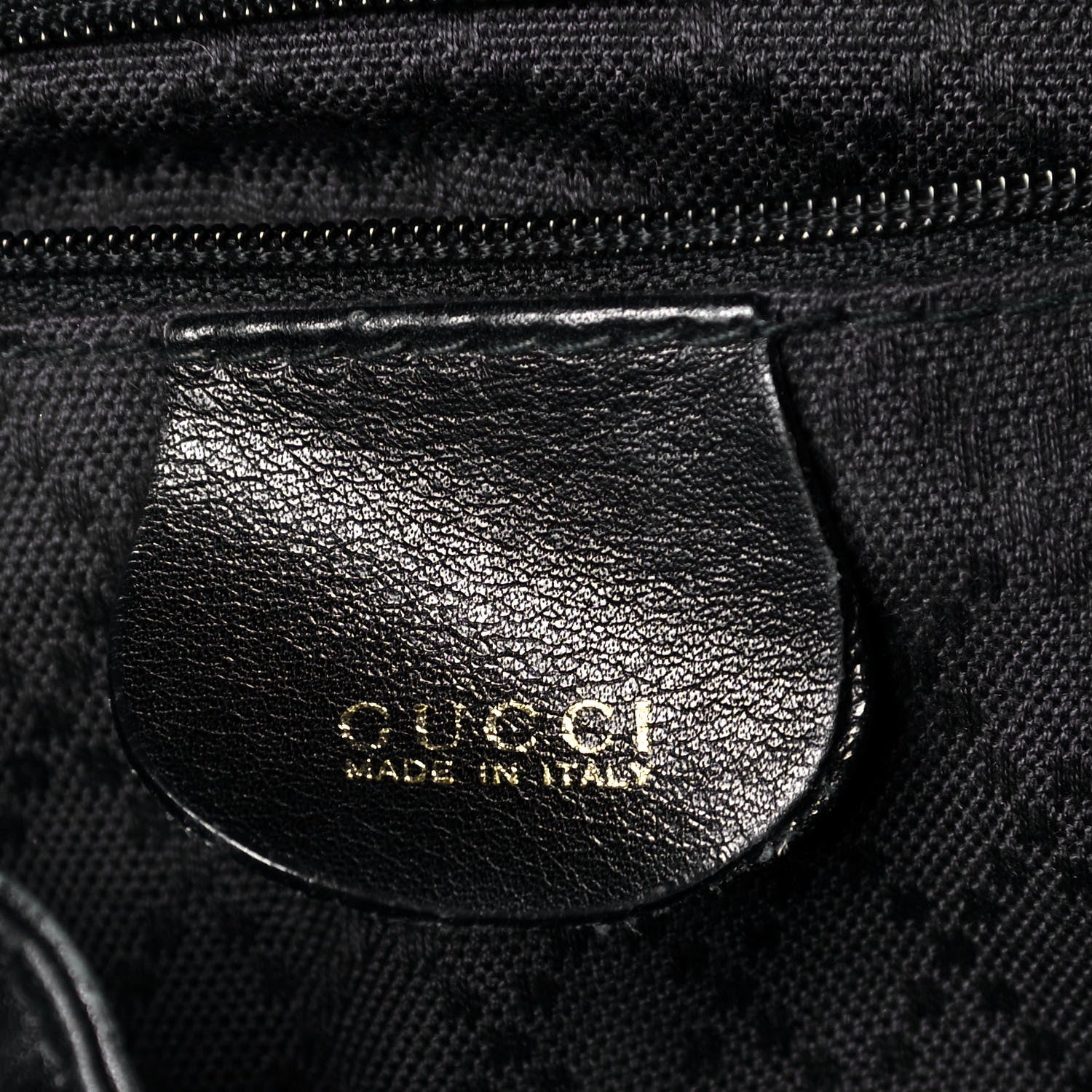 Gucci Calfskin Bamboo Backpack Black 6 of 28