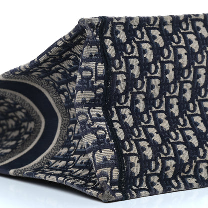 Christian Dior Oblique Book Tote Blue Multicolor 8 of 9