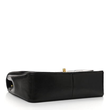 Chanel Lambskin Quilted Medium Single Flap Black 4 of 12