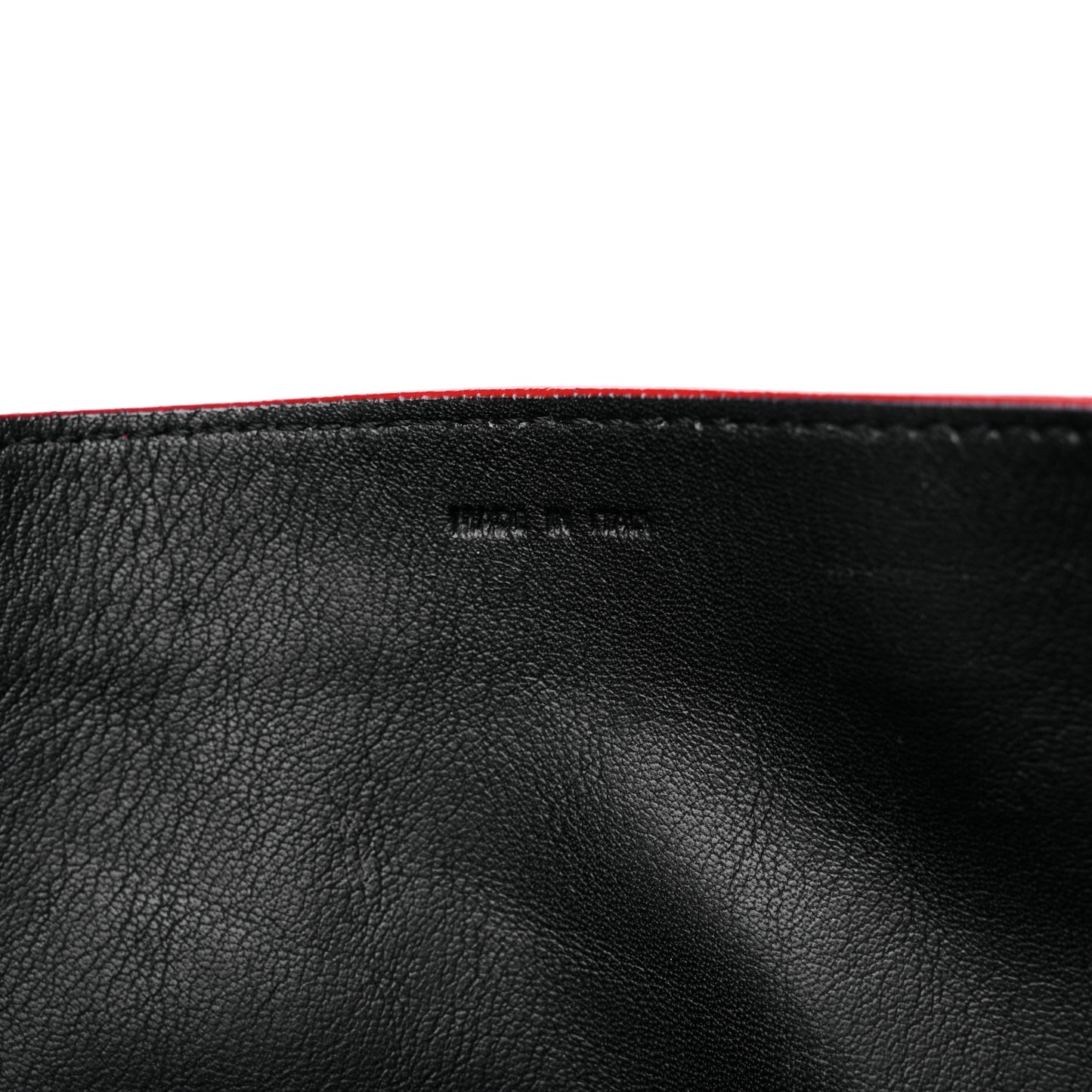 Calfskin Large PS Courier Backpack Red