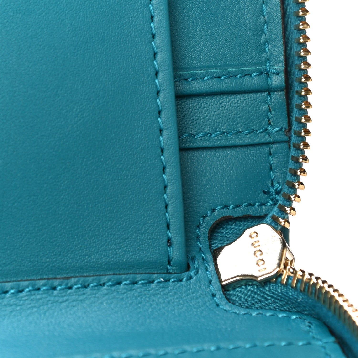 Gucci Microguccissima Zip Around Organizer Wallet Deep Cobalt 11 of 12