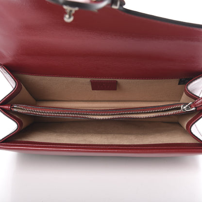 Gucci Tweed GG Monogram Small Dionysus Shoulder Bag White Black Romantic Cherry 5 of 10