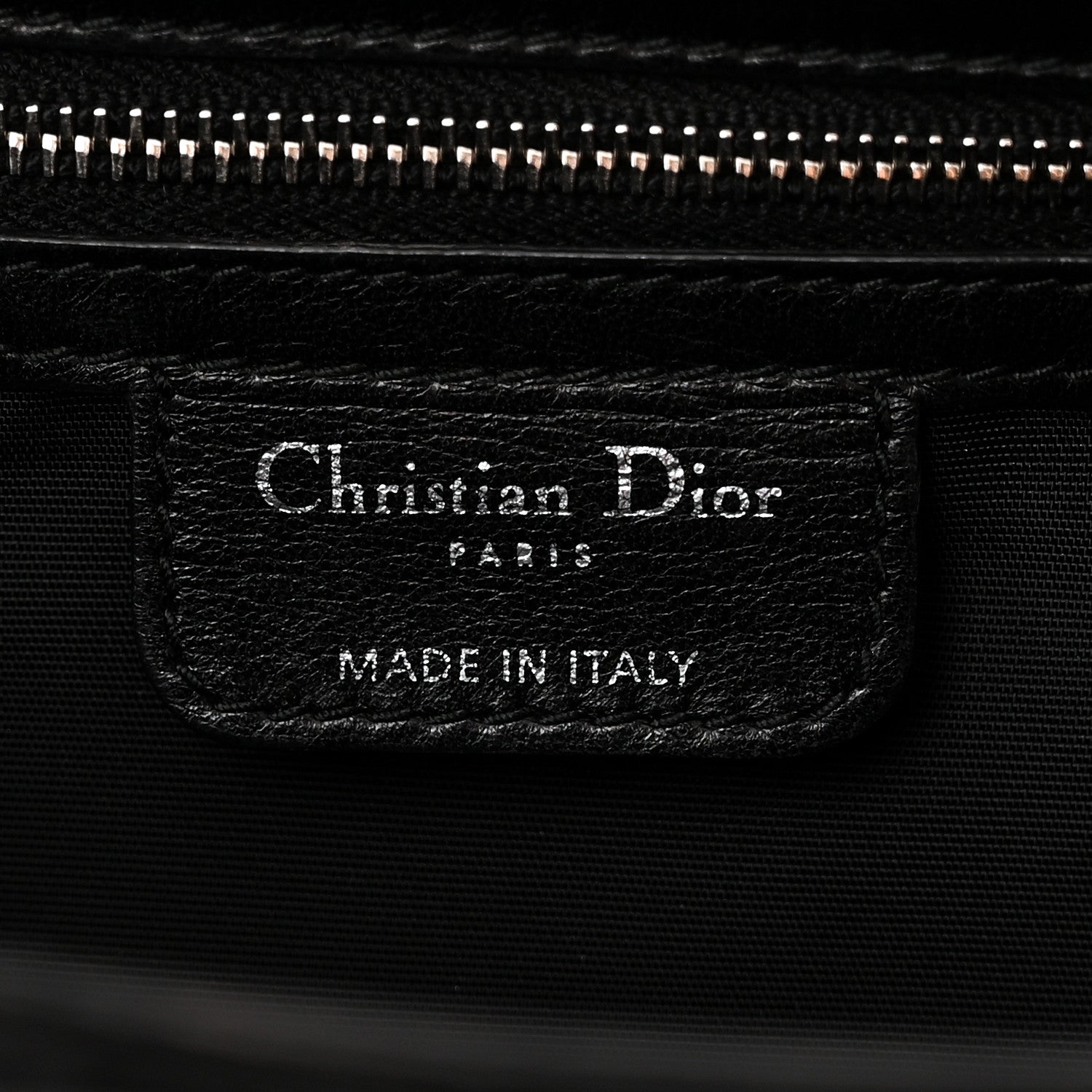 Christian Dior Lambskin Cannage Large Ruffle New Lock Flap Black 6 of 10