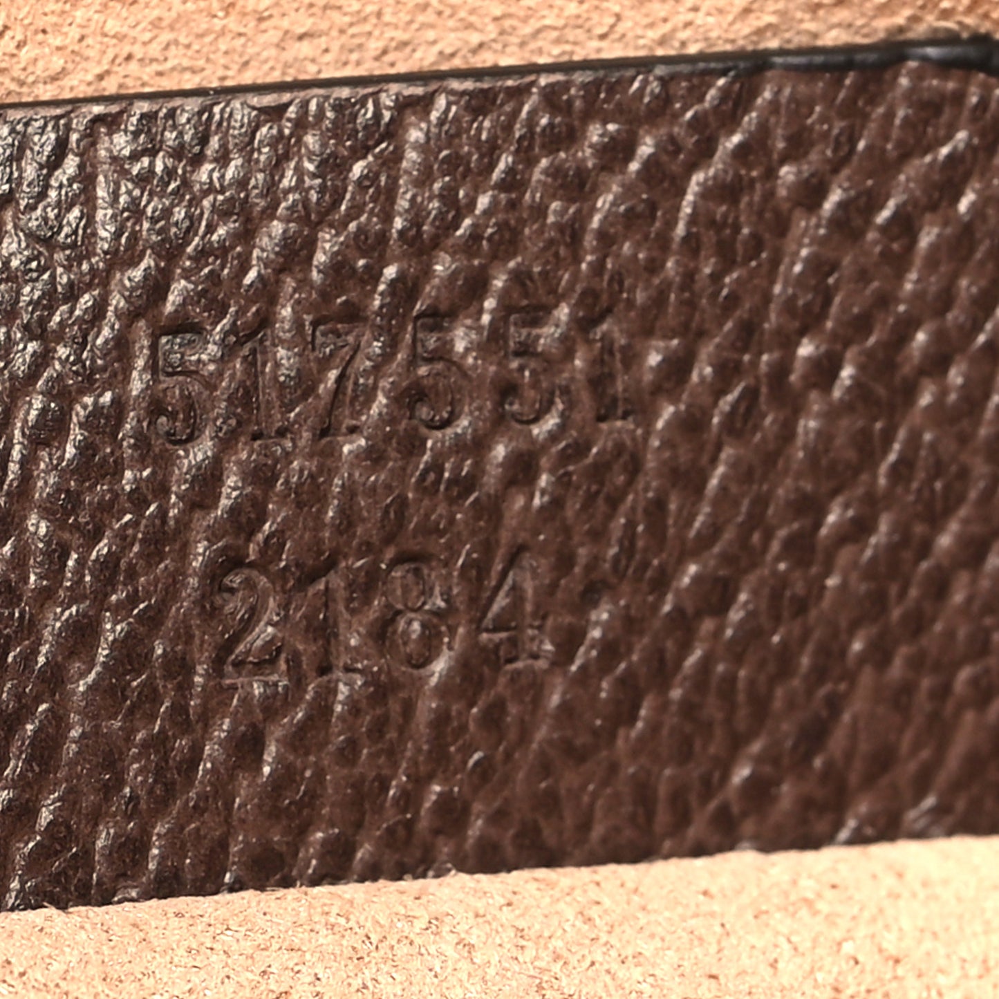 GG Supreme Monogram Large Ophidia Pouch Clutch Brown