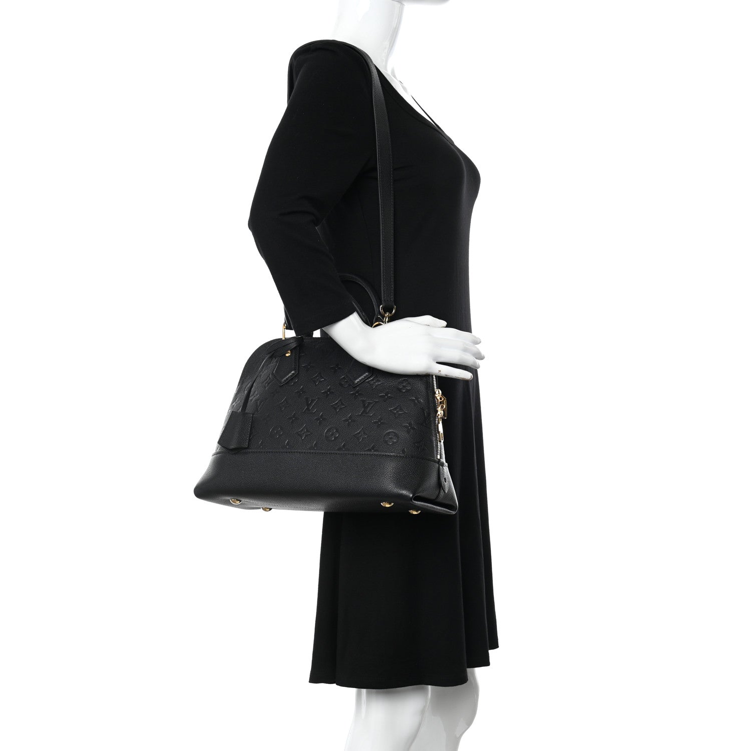 Louis Vuitton Empreinte Neo Alma PM Black 2 of 9