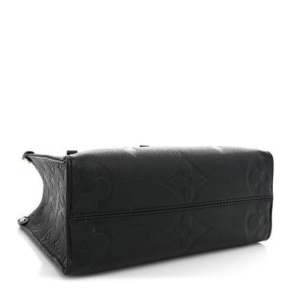 Louis Vuitton Empreinte Monogram Giant Onthego PM Black 4 of 9