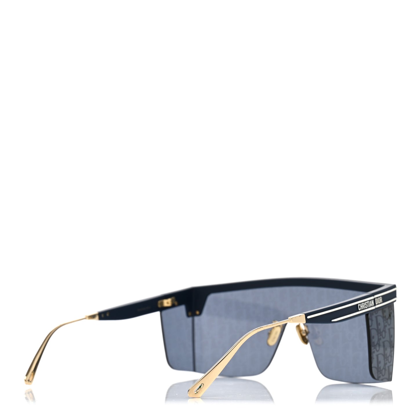 Oblique Diorclub M1U Mask Sunglasses Blue