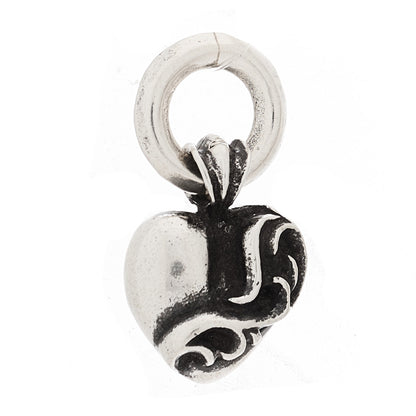 Chrome Hearts Sterling Silver Heart Pendant 1 of 4