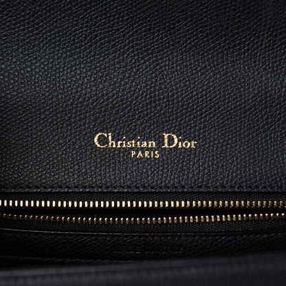 Christian Dior Grained Calfskin Small Diorama Flap Bag Black 9 of 12