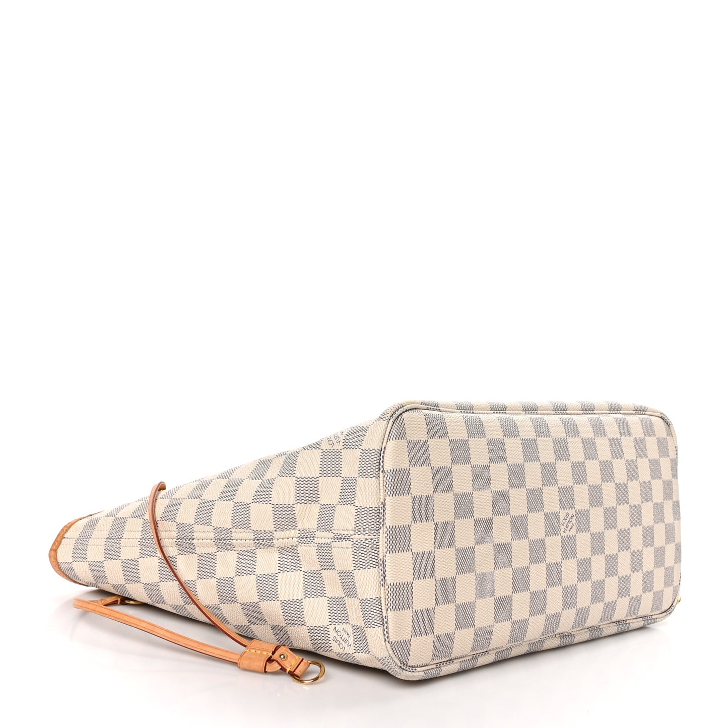 Damier Azur Neo Neverfull MM Rose Ballerine