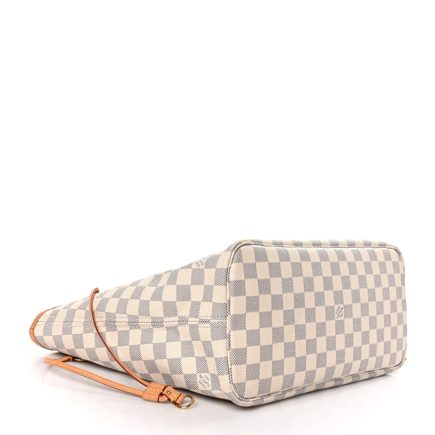 Louis Vuitton Damier Azur Neo Neverfull MM Rose Ballerine 4 of 12