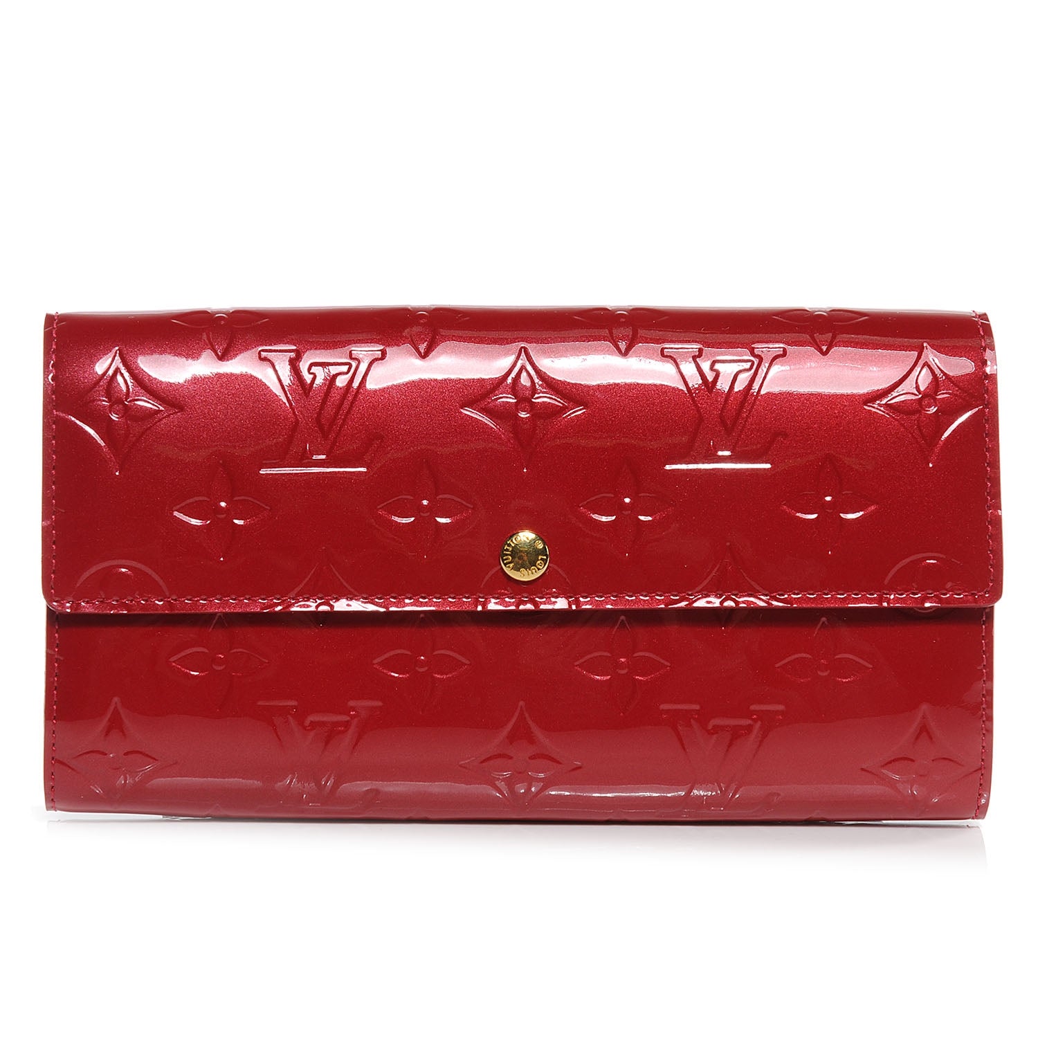 Louis Vuitton Vernis Sarah Wallet Pomme D'Amour 1 of 7