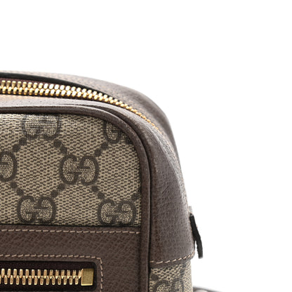 Gucci GG Supreme Monogram Web Small Ophidia Shoulder Bag Brown 15 of 15