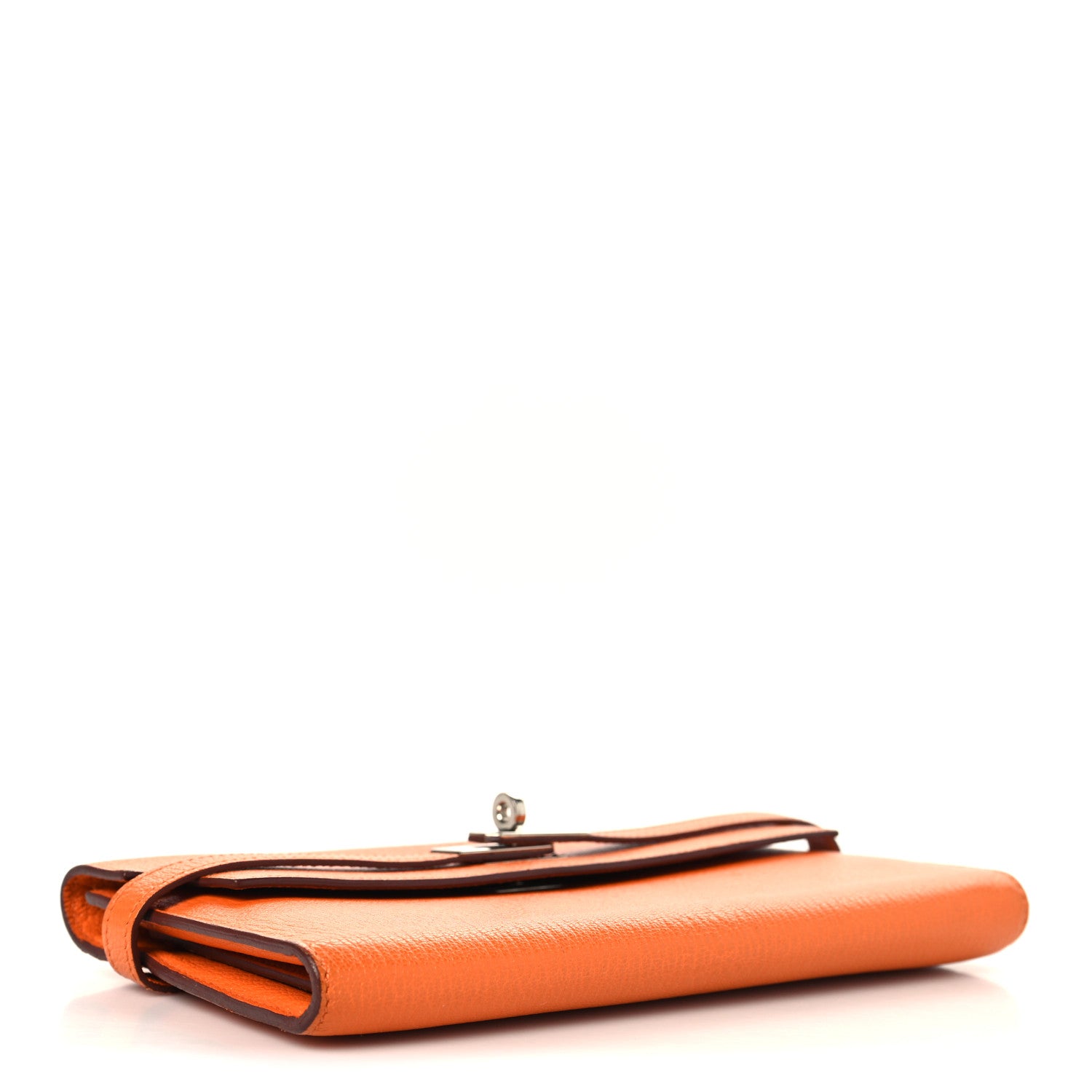 Hermes Chevre Mysore Kelly Longue Wallet Orange 1829881 – FASHIONPHILE