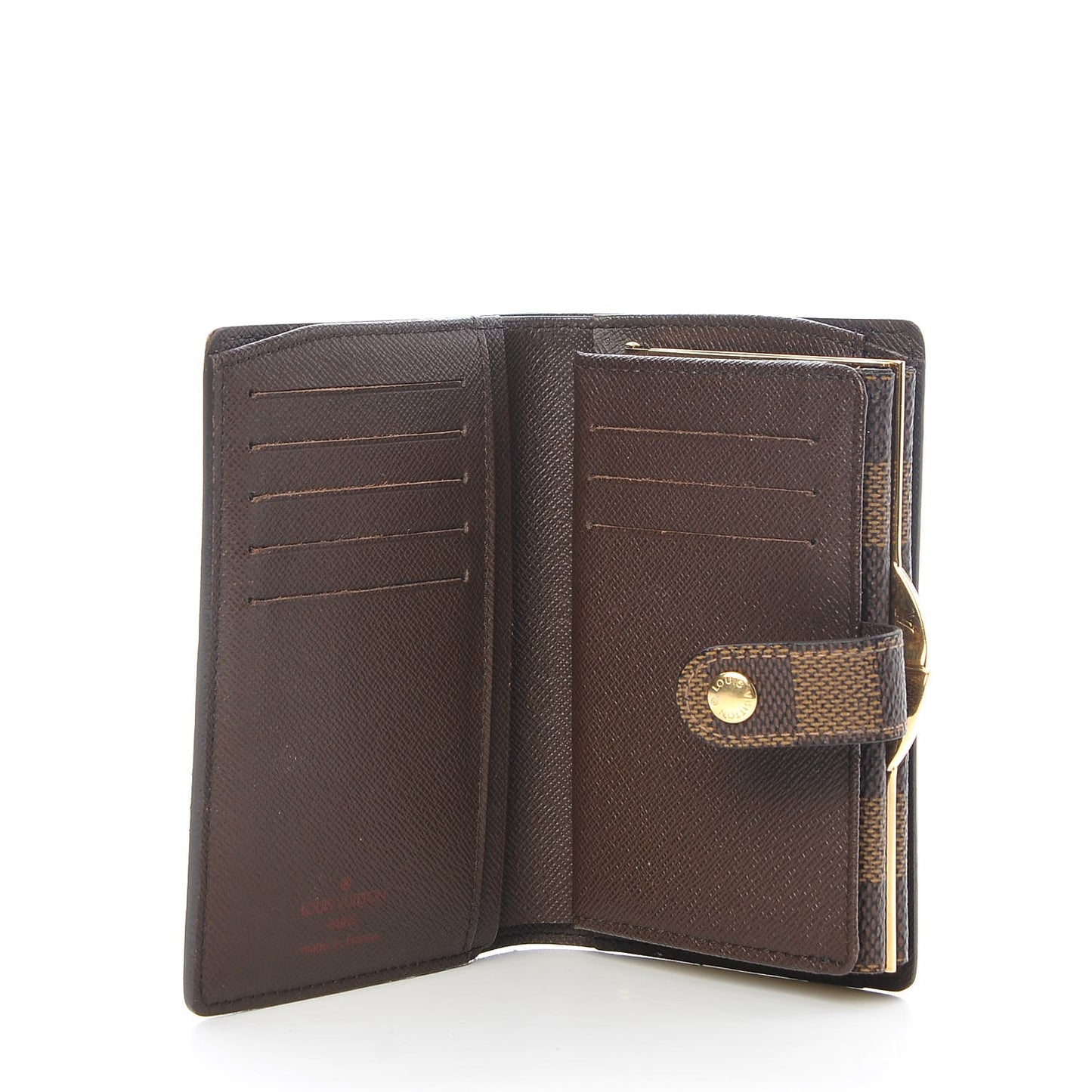 Damier Ebene French Purse Wallet