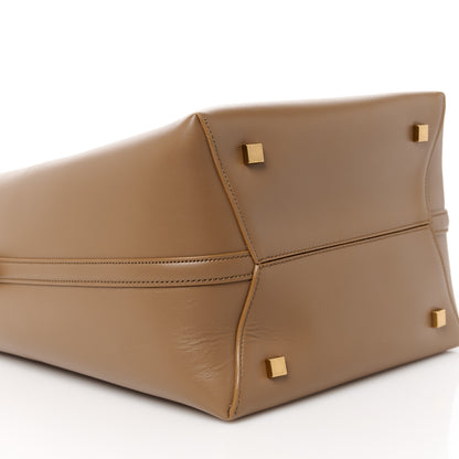 Saint Laurent Shiny Calfskin Le 37 Bucket Bag Dark Cork 12 of 14