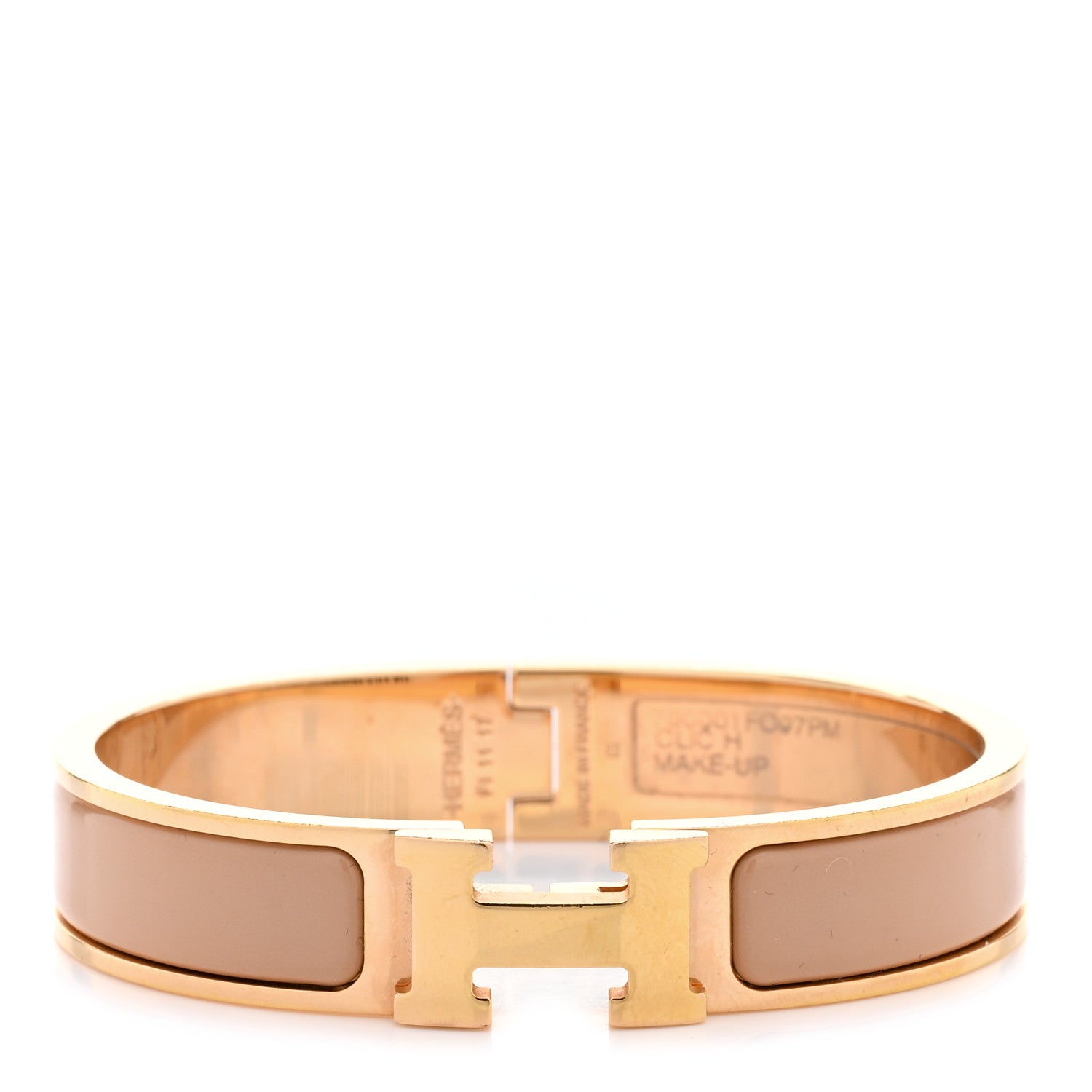 Hermes Enamel Narrow Clic Clac H Bracelet PM Makeup 1 of 8