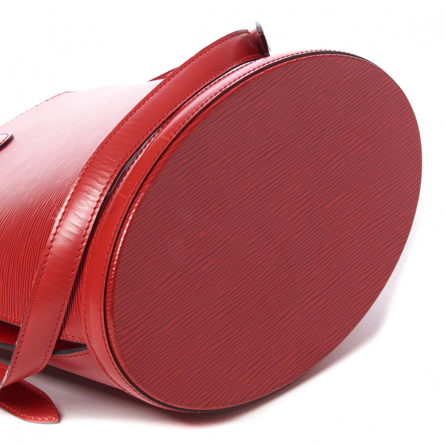 Louis Vuitton Epi Cluny Castillan Red 6 of 8