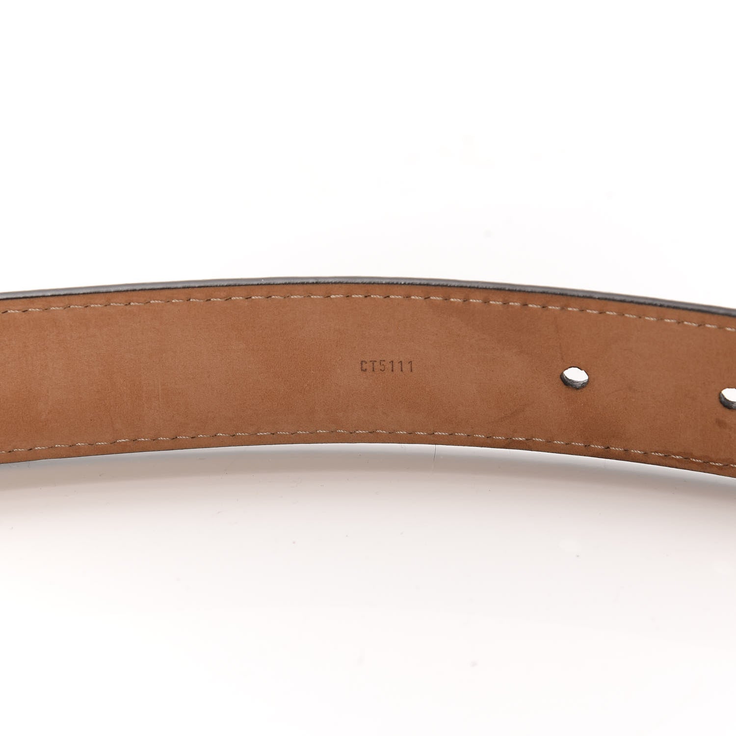 Louis Vuitton Monogram 30mm Cabochon Belt 75 30 4 of 5