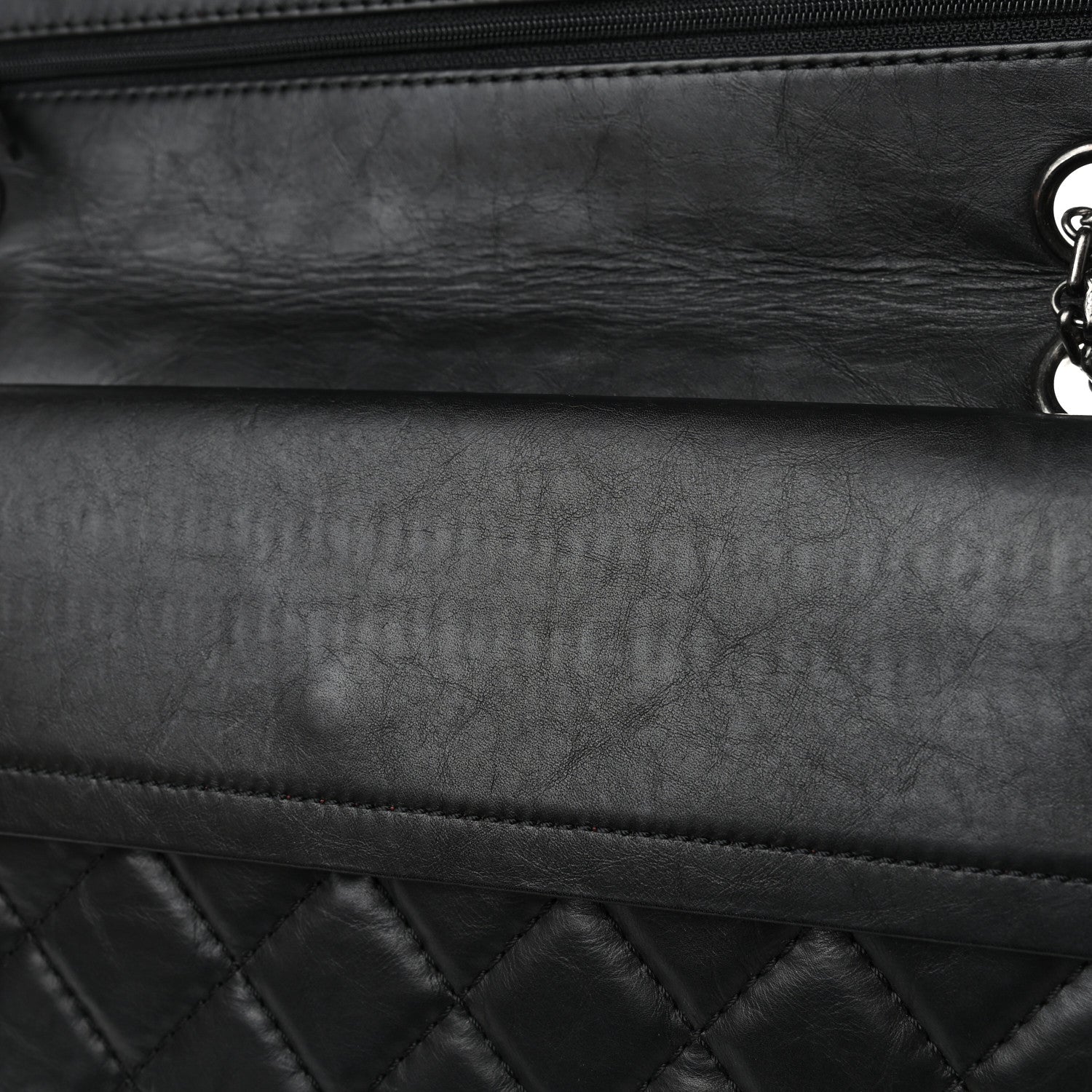 Chanel Aged Calfskin Quilted 2.55 Reissue 226 Flap Black 9 of 15